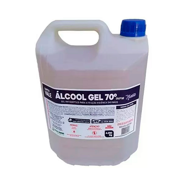 Álcool Gel 70% 5L