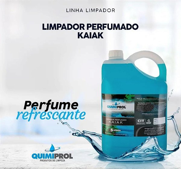 Limpador Perfumado 5L Kaiak Quimiprol