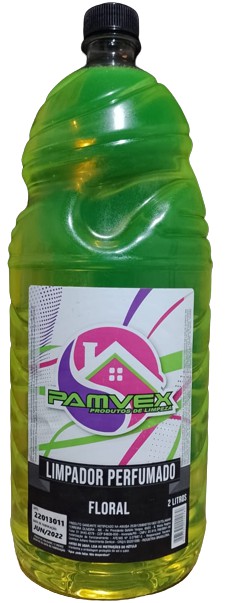 Limpador Multiuso Perfumado Floral  2L Pamvex