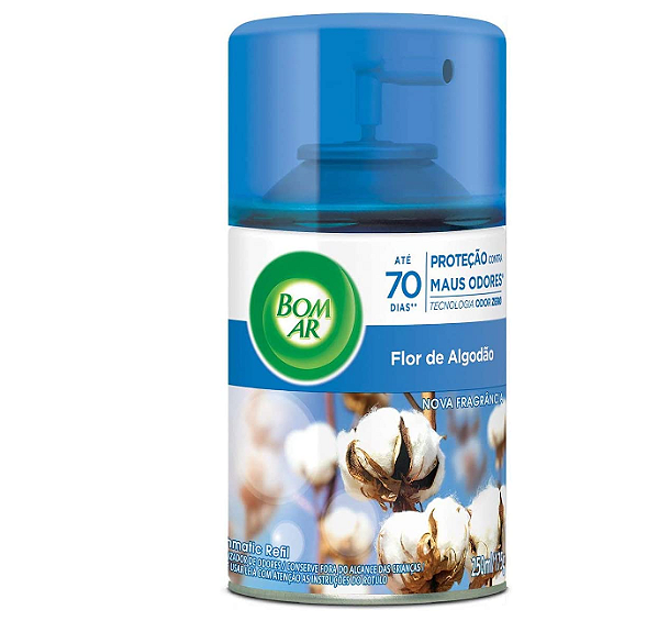 Bom Ar Flor de Algodão Refil para aparelho 250ml