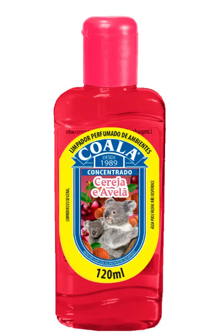 Limpador Perfumado Concentrado Cereja e Avelã 120ml Coala