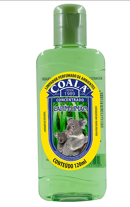 Limpador Perfumado Concentrado Capim Limão 120ml Coala
