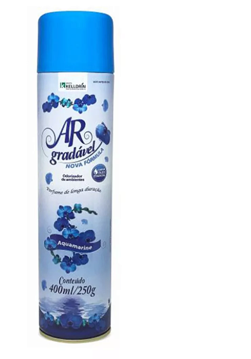 Bom Ar Agradável Aerossol 400ml Aquamarine