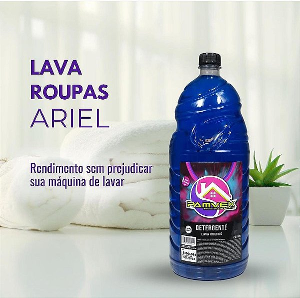 Lava Roupas Ariel 2L Pamvex