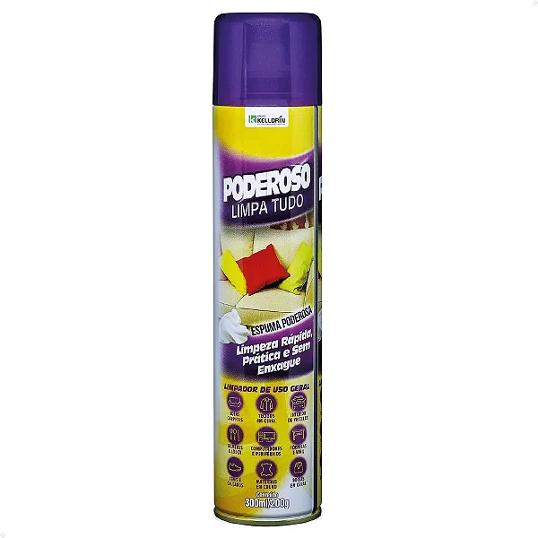 Limpa Tudo Espuma  Aerossol 300ml Keldrin