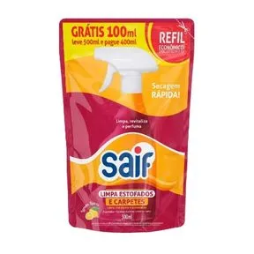 Limpa Estofados Sachê - 500ml Saif