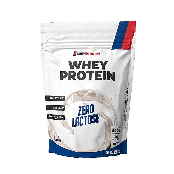 Whey Protein Concentrado Zero Lactose 900g