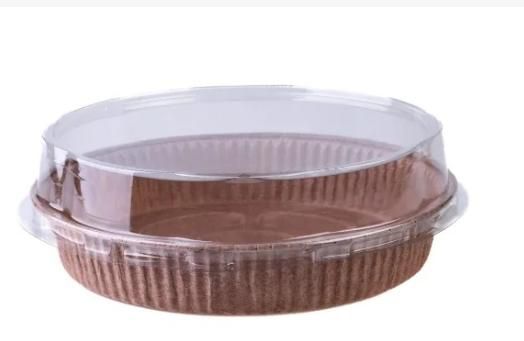 TORTA PIE MARROM COM TAMPA SULFORMAS 180X30 5 UND