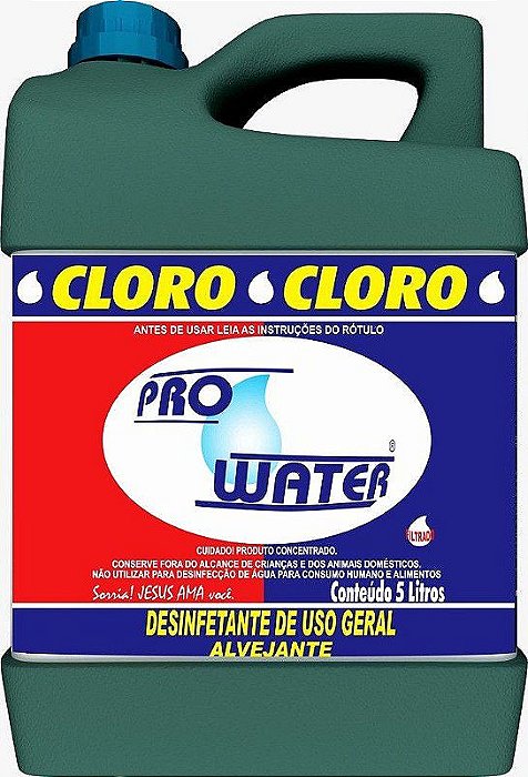CLORO TRADICIONAL PROWATER 5 LITROS