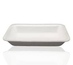 BANDEJA ISOPOR B2 FUNDA BRANCA 100 UNIDADES (B30)