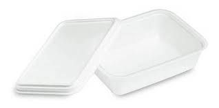 KIT POTE ISOPOR RETANGULAR M500 ML ULTRA 50 UNIDADES