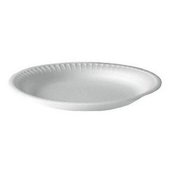 PRATO ISOPOR 15 CM ULTRA 100 UND