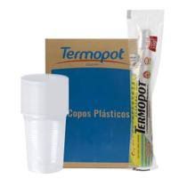 COPO DESCARTÁVEL TRANSPARENTE 400ML TERMOPOT 20 X 50 UNDunidades