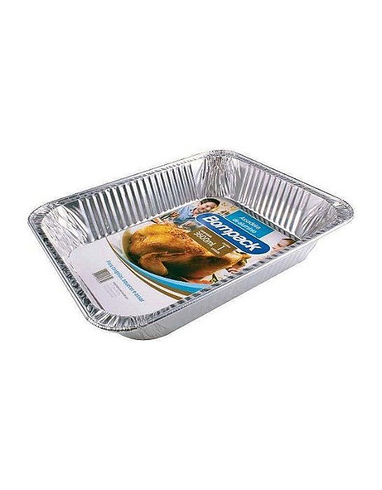 Assadeira Retangular 3,6L Bompack