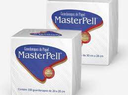 GUARDANAPO SEDA 20X20 MASTERPELL 50 X 100 UND