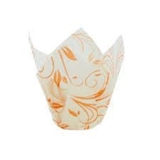 TULIPA BRANCO COM LARANJA SULFORMAS 50X80 25 UND