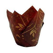 TULIPA MARROM COM DOURADO SULFORMAS 50X80 25 UND