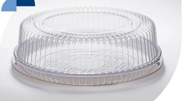 EMBALAGEM DE TORTA 32 BAIXA BRANCA C/100 UND