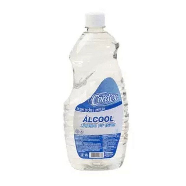 Alcool Líquido 70% inpm Hospitalar 1 Litro - Mega Química