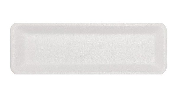 BANDEJA ISOPOR F02 BRANCA ULTRA 100 UNIDADES ROCAMBOLE