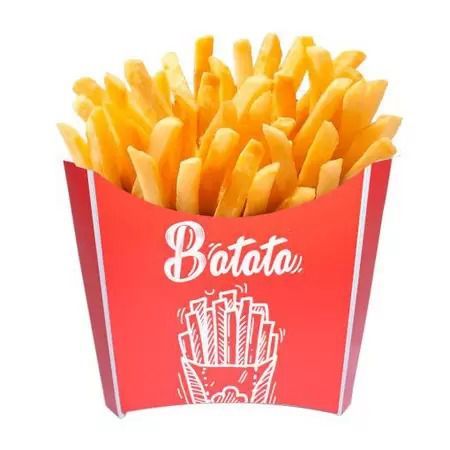 CAIXA DE BATATA FRITA GRANDE C/50 UND