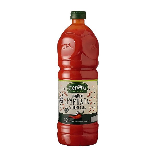 MOLHO DE PIMENTA  VERMELHA CEPERA 1,010 KG