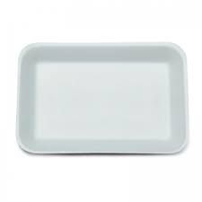 BANDEJA ISOPOR E35 FUNDA BRANCA ULTRA 50 UNIDADES 30,5X23,5X4,5 CM