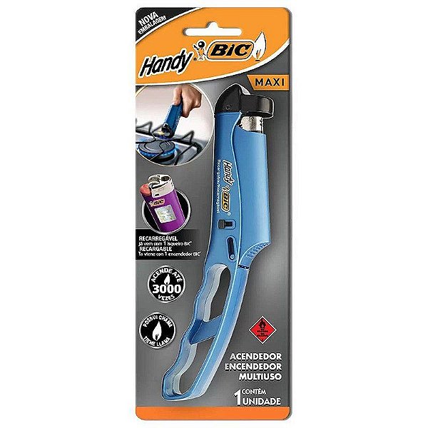 ACENDEDOR MULTUSO BIC C/ ISQUEIRO GRANDE