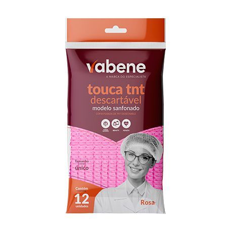 TOUCA SANFONADA VABENE ROSA 12 UND