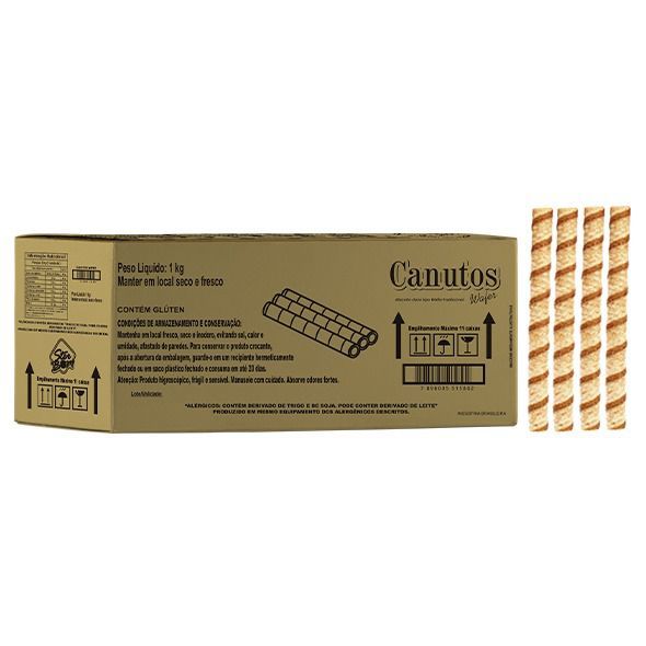 CANUDINHO BISCOITO BAUN/CHOC STERBOM 1KG