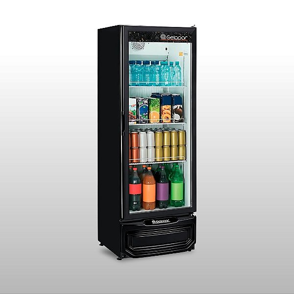 REFRIGERADOR VERTICAL 410 LITROS PORTA DE VIDRO