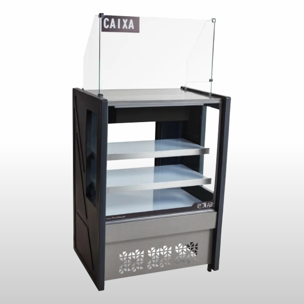 BALCÃO VITRINE NATURAL CAIXA