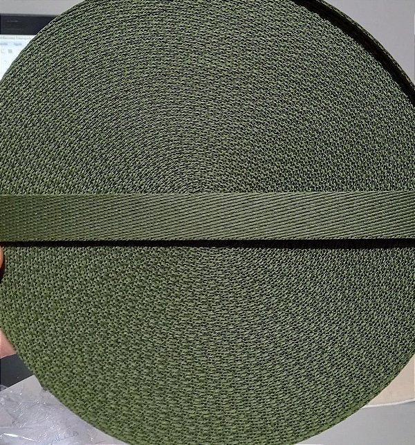 Alça Chic 2 cm Verde Musgo