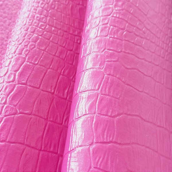 Sintético Croco Pink 0.8