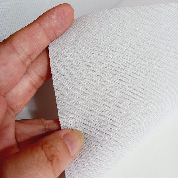 Espuma torneada 3mm Dublada na Malha Jersey  (50cm x1,40m)