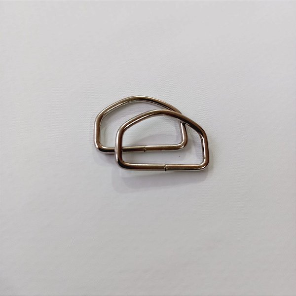 Meia Argola 2cm Niquelada (1und)