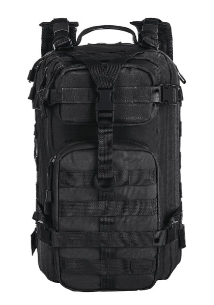 Mochila Tática Assalt Invictus - Preta