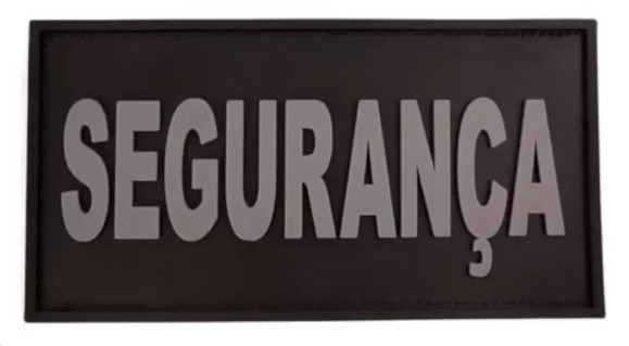 Patch SEGURANÇA Emborrachado