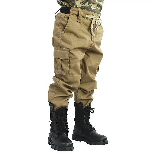 Calça Infantil Rip Stop Coyote | Atack