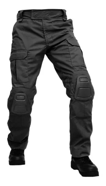Calça Tática Com Joelheira Combat F3 Ripstop Forhonor Preta