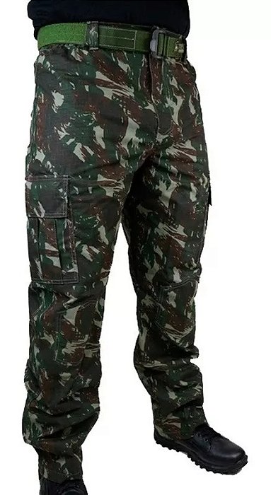 Calça Camuflada para Pesca Dacs Exército Brasileiro