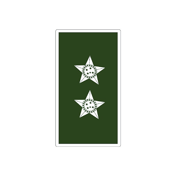 Divisa Emborrachada 1° Tenente