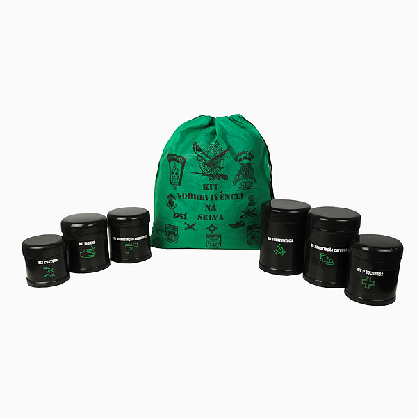 Kit Sobrevivência Na Selva