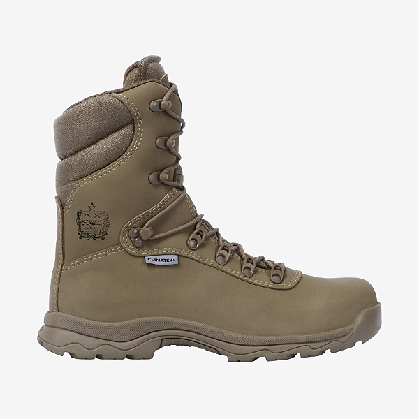 Coturno PARABELLUM cáqui - Padrão PMSC - Resistente à Água