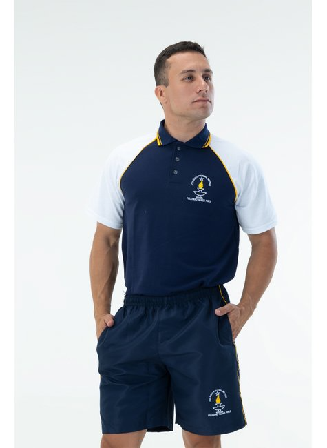 Polo MC Adulto Azul Médio - Colégio Militar Azul Medio