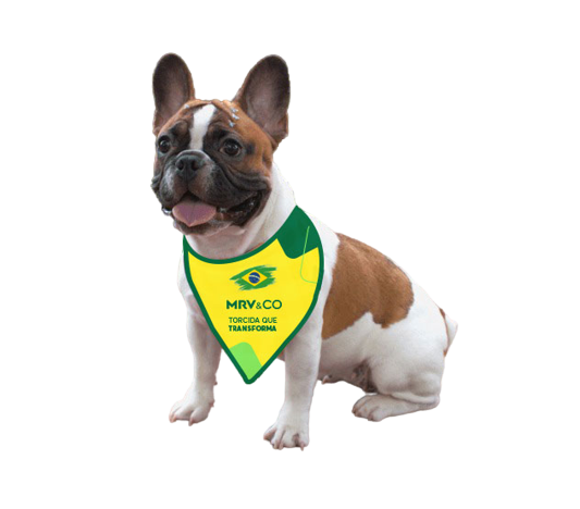 Bandana Pet - Torcida MRV&CO