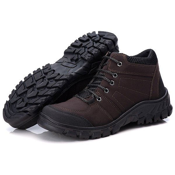 Bota Tênis Adventure Masculino Salazari Café 202