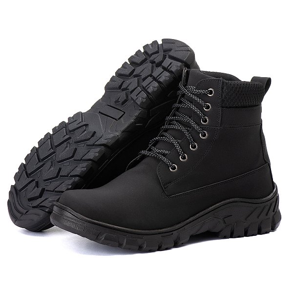 Bota Adventure Casual Masculino Salazari Preto 100