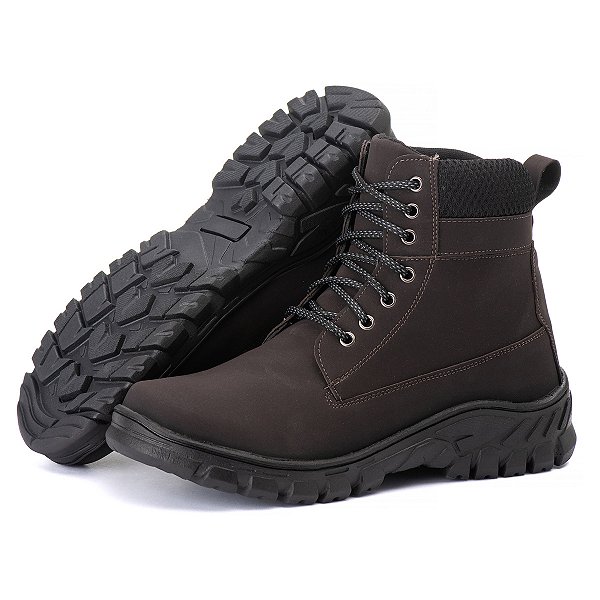 Bota Adventure Casual Masculino Salazari Marrom 100