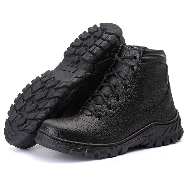 Coturno Militar Cano Baixo Salazari Preto 705